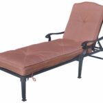 Darlee Charleston Patio Chaise Lounge -Antique Bronze