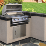 Cal Flame Kitchen Barbecue Island Outdoor Kitchen BBQ 401