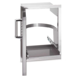Fire Magic Flush Single Access Door w/ Tank Tray & Louvers