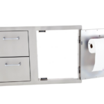 Lion Door/Drawer Combo w/ Towel Rack