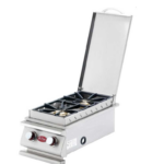 Cal  Flame Stainless Steel Deluxe Double Side Burner