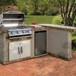 Cal Flame Kitchen Barbecue Island Outdoor Kitchen BBQ 830