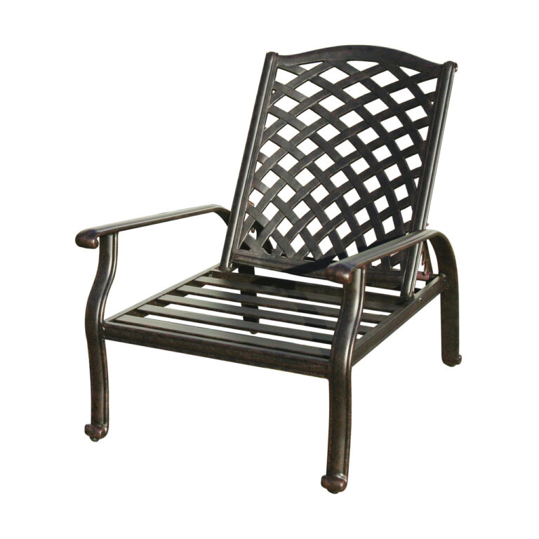 Darlee Nassau Adjustable Club Chair Antique Bronze Darlee® The Spa
